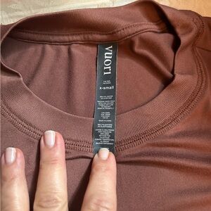 Spiritual Gangster and Vuori Energy workout tops XS